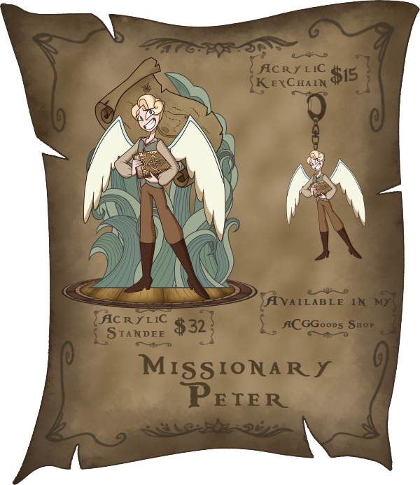 Hazbin Hotel Pirates | Missionary Peter Set