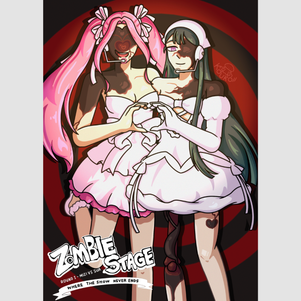 Mizi & Sua zomst A4 print