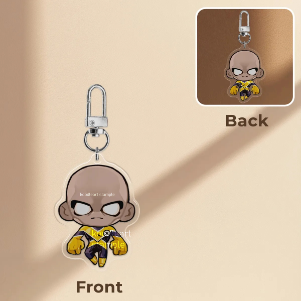 Darwin/Armando Muñoz | Epoxy Clear Acrylic Keychains