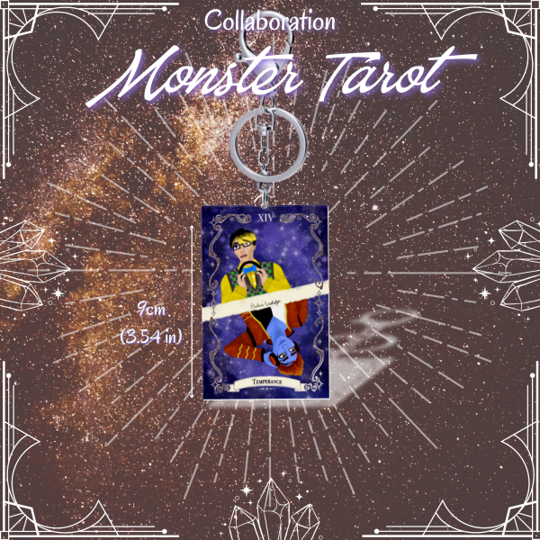MONSTER TAROT - Rockin' Punk Ghoul - Full Bleed Acrylic Keychains