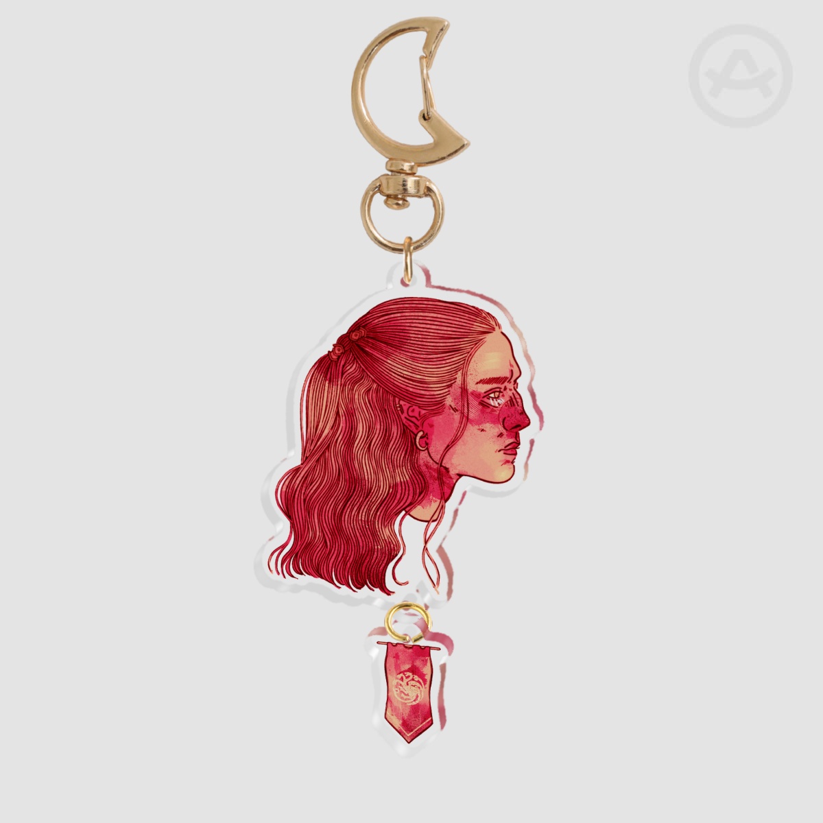 rhaenyra connection acrylic keychains