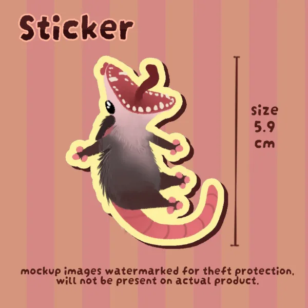 Oposscream ✧ sticker