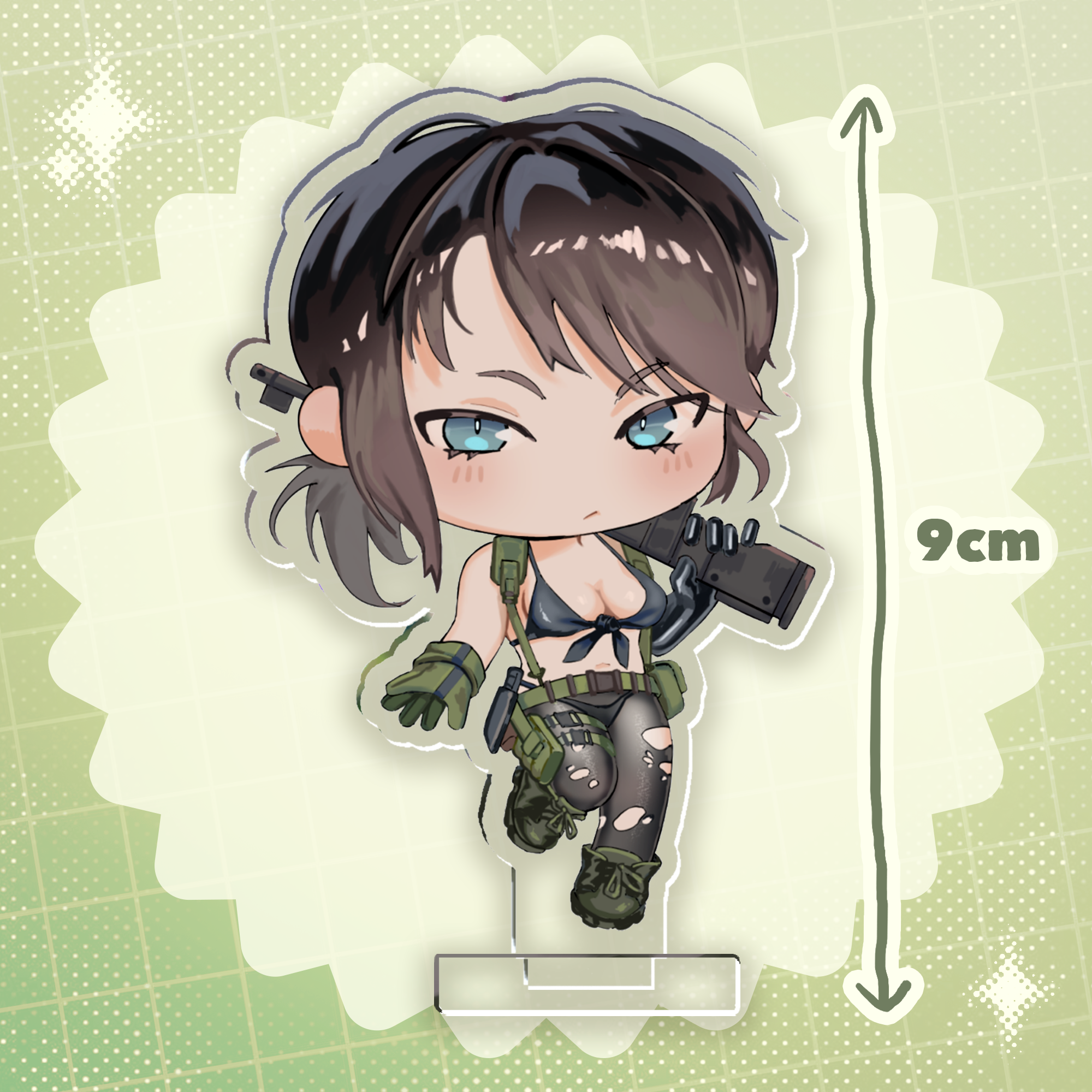 Quiet Acrylic Standee