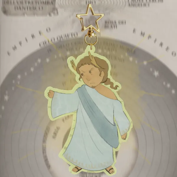 Virgilio - Divina Commedia |  Ripple Acrylic Keychains