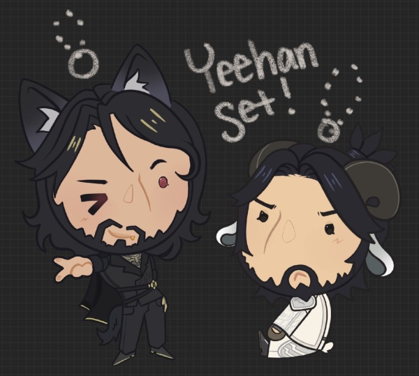 [OW] Yeehan Sheep and Wolf keychains