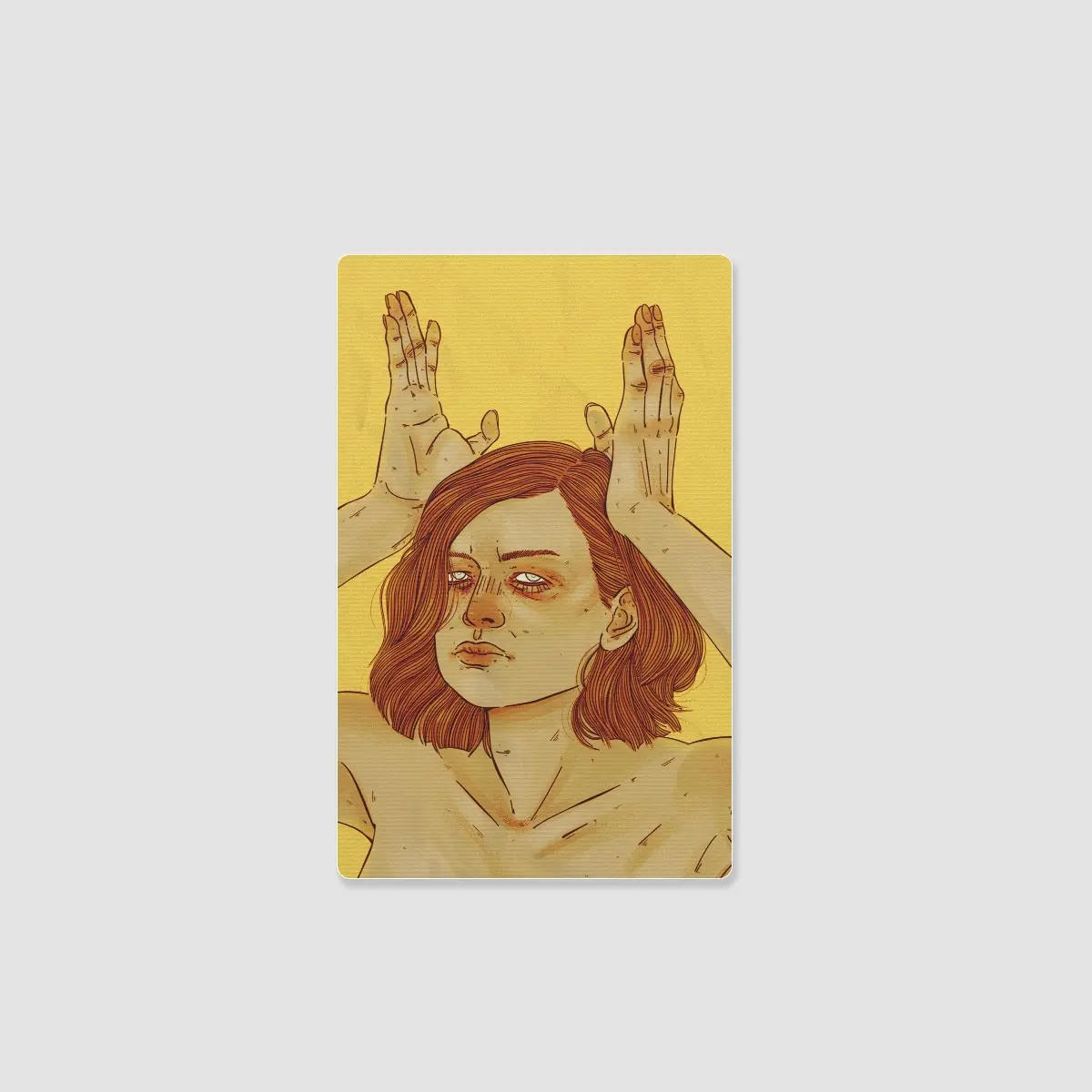 shiv lenticular card - 2.13"x3.35"(54x85mm)