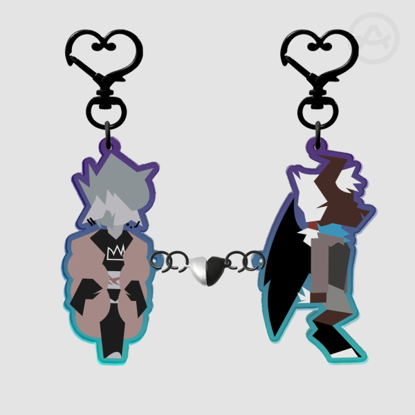 Unrequited Love (Morris + Lukari) Matching Keychains