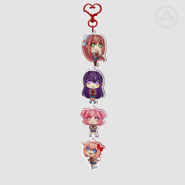 DDLC Keychain - Club Members