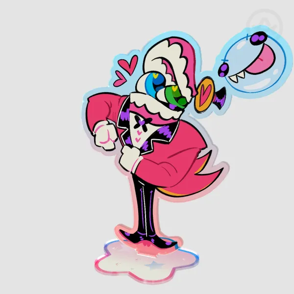 Caine and Bubble TADC Acrylic Standee