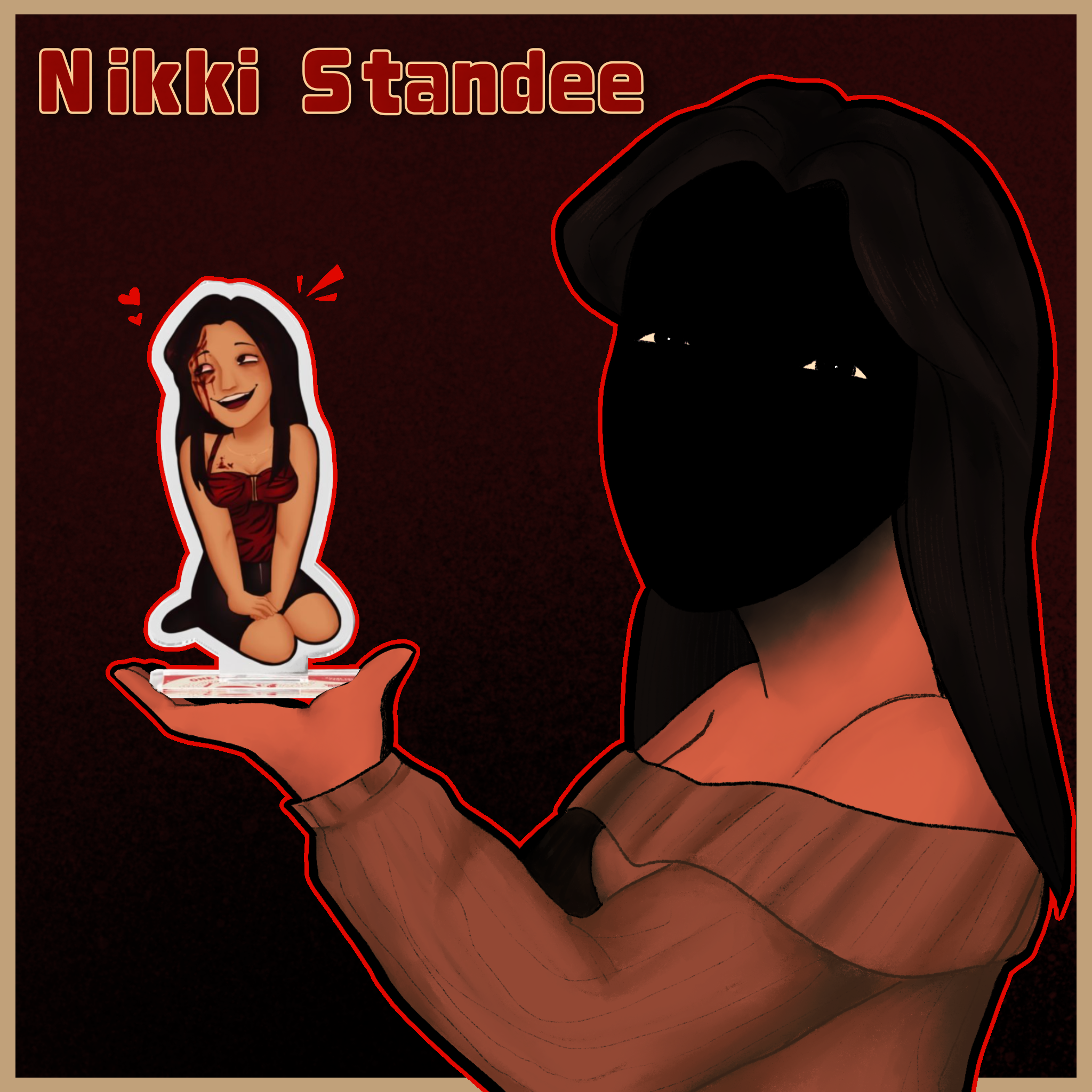 Nikki Freeman Standee (Obsession)