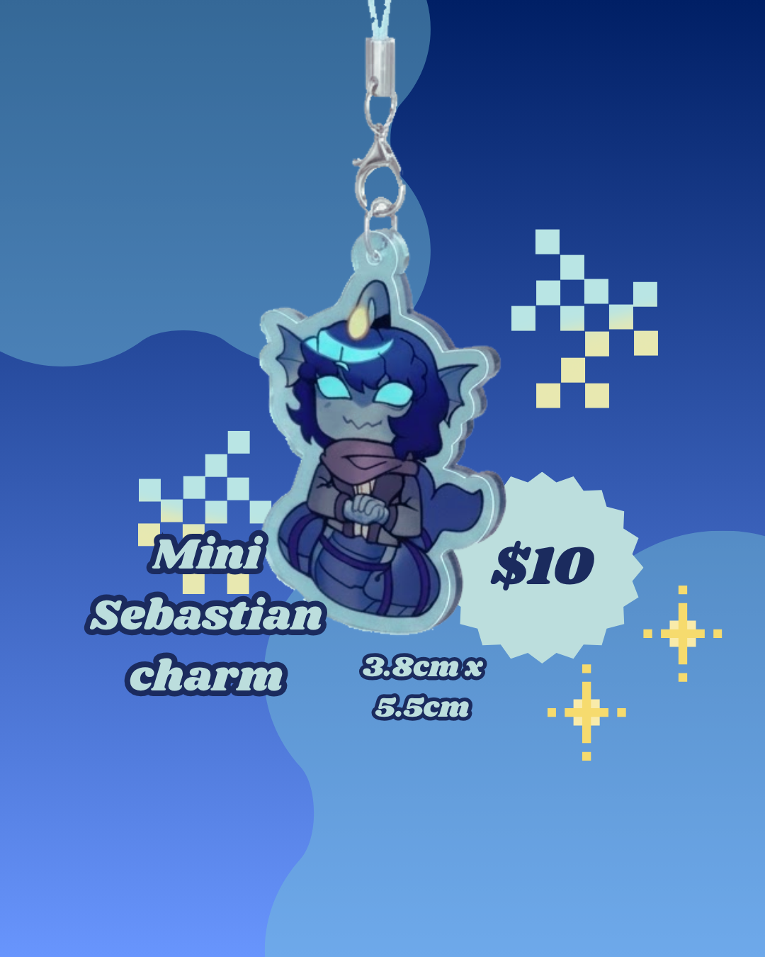 Sebastian Solace mini charm