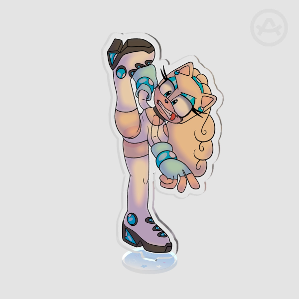 Amber Acrylic Standees