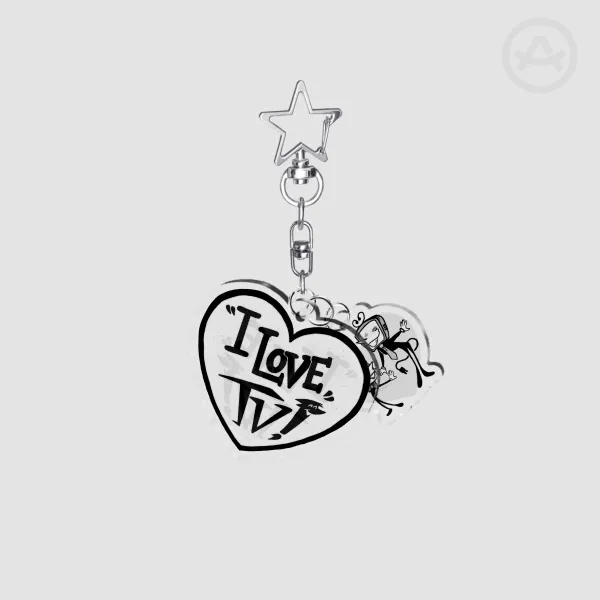 📺 I LOVE TV! | Deltarune Fanart | Acrylic Keychain 📺