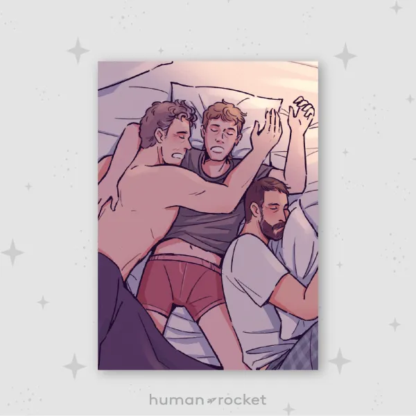 Hucklerabbot Morning A5 Print