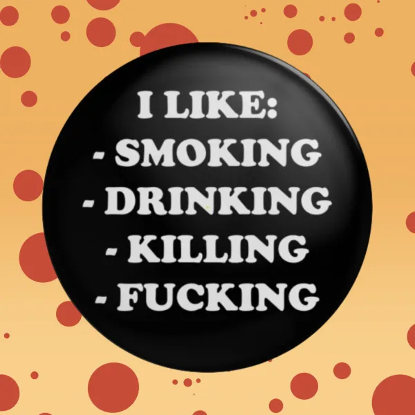 Barry Lyndon “Lonely Vampire of Rap” Checklist Badge