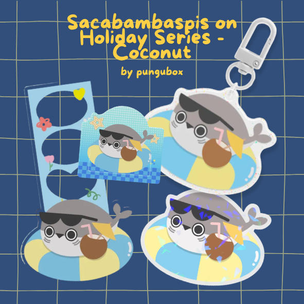 Sacabambaspis on Holiday - Coconut Merch Set