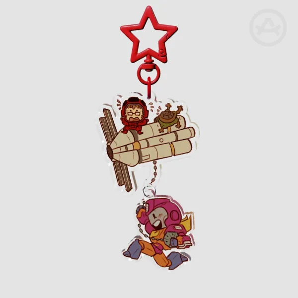 Project Hail Mary X Transformers Connection Acrylic Keychains