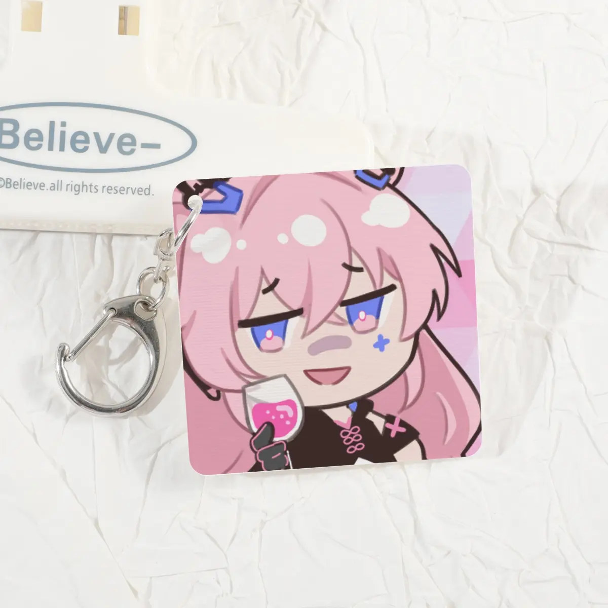 PGR Teddy Lenticular Acrylic Pendant