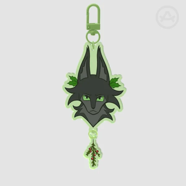 Hollyleaf Deathberry Connection Keychain