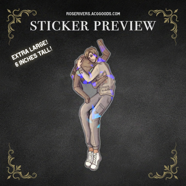 Grace Rocky - Giant Holo Sticker