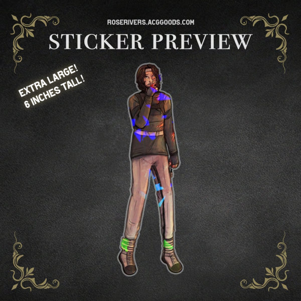 Simon (Mutated) - Giant Holo Sticker