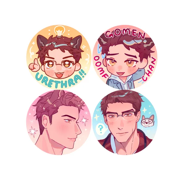 LADS Valko Silly Badges