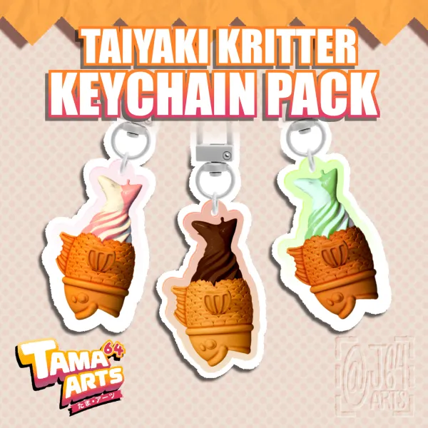 TAIYAKI Keychain pack!