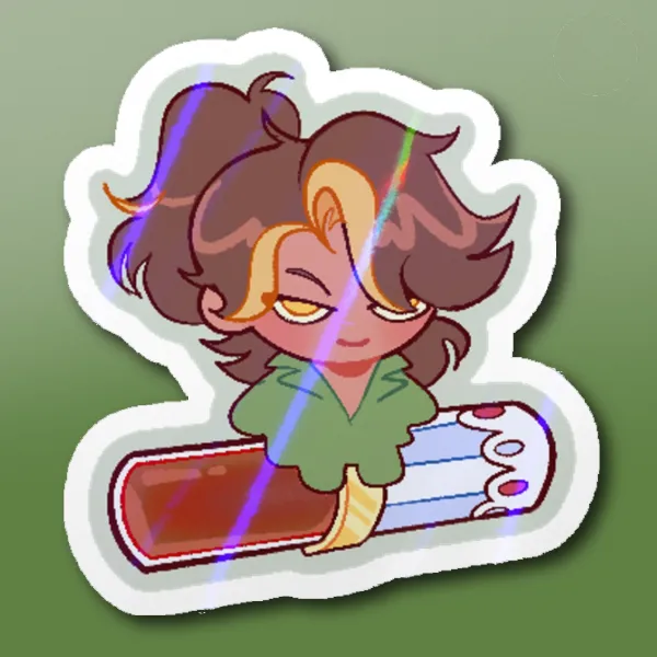 Lipgloss Sticker | GOLDIE