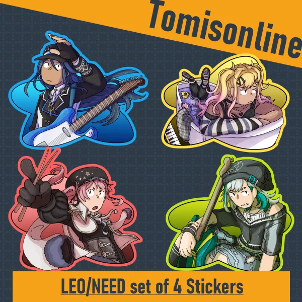 Leo/Need Sticker Set