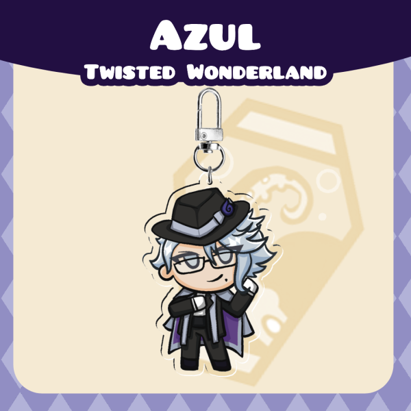 [TWST] Keychain - Azul