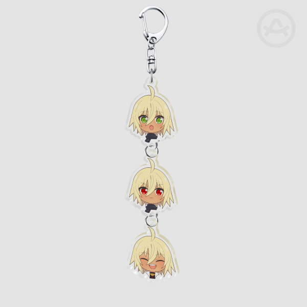 [Tales of Symphonia: Dawn of the New World] Emil, Ratatosk, Aster Connection Keychain