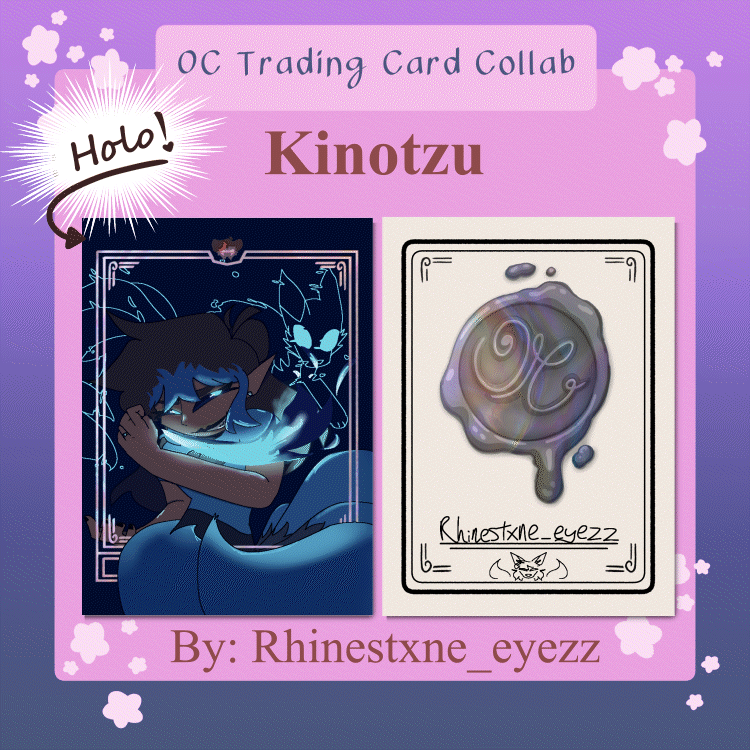 COLLAB [OC] Kinotzu Holographic Photocard