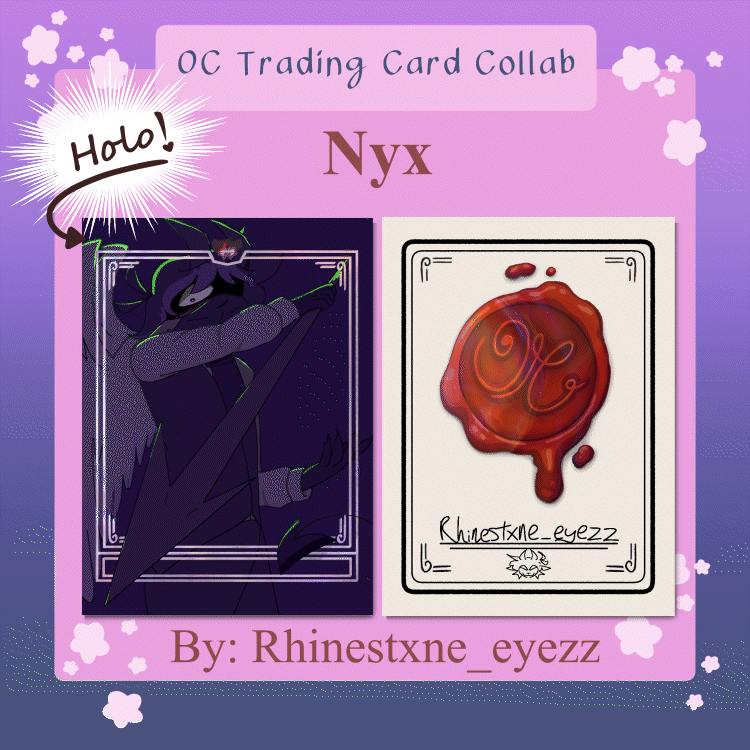 COLLAB [OC] Nyx Holographic Photocard