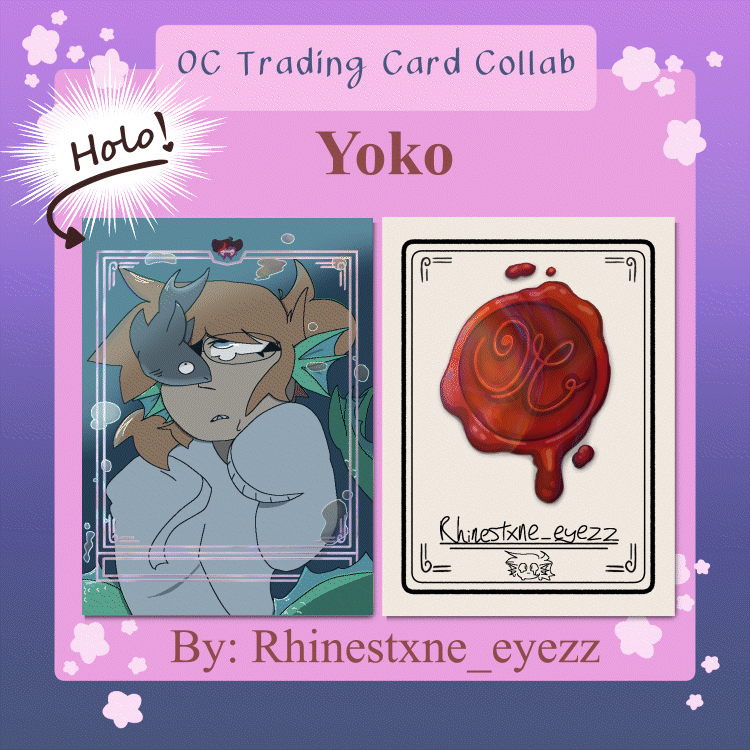COLLAB [OC] Yoko Holographic Photocard