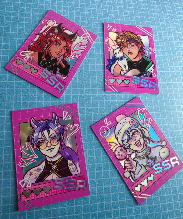Nu Carnival Cards Set C