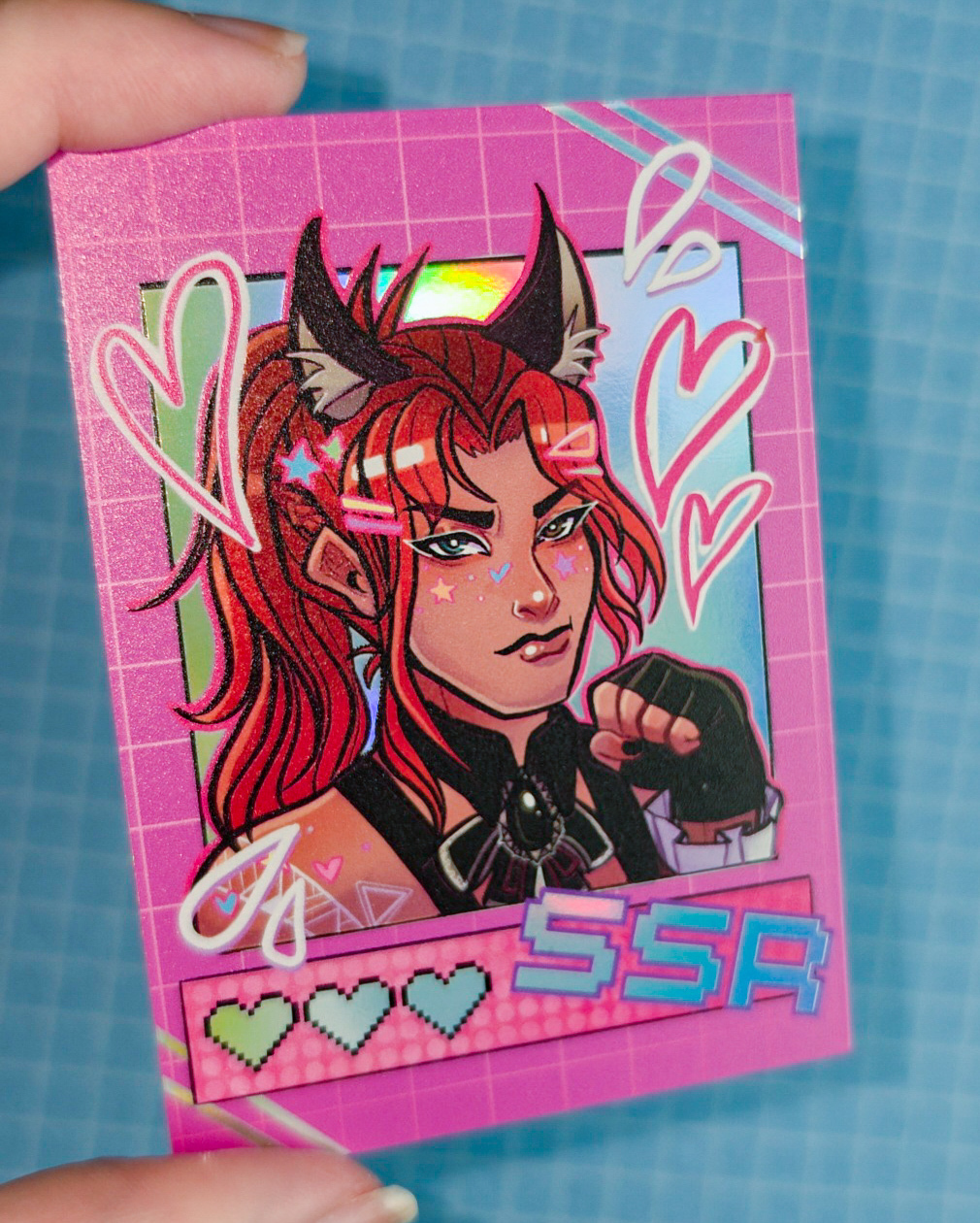 Dante Holographic Card