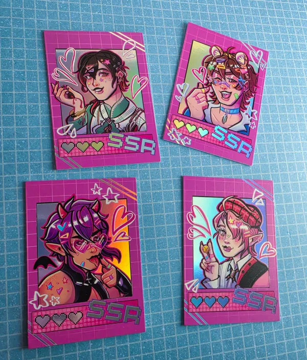 Nu Carnival Cards Set A