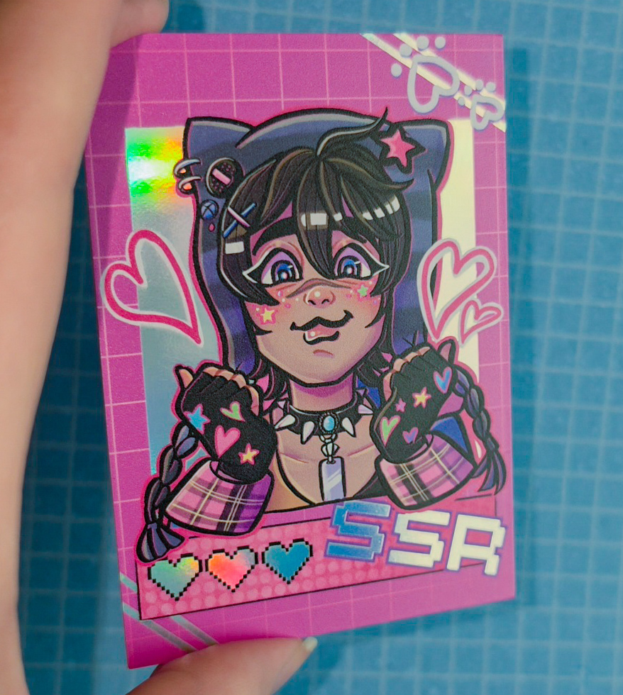 Garu Holographic Card
