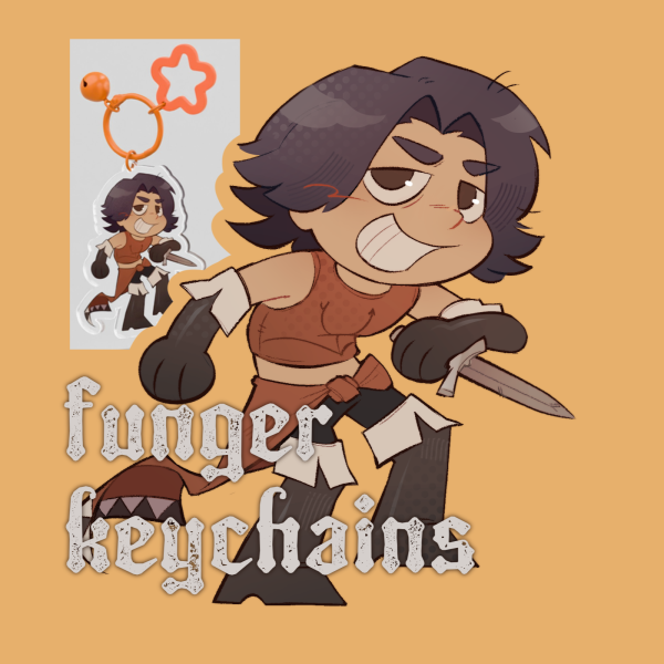 Cahara - Fear and Hunger Keychains