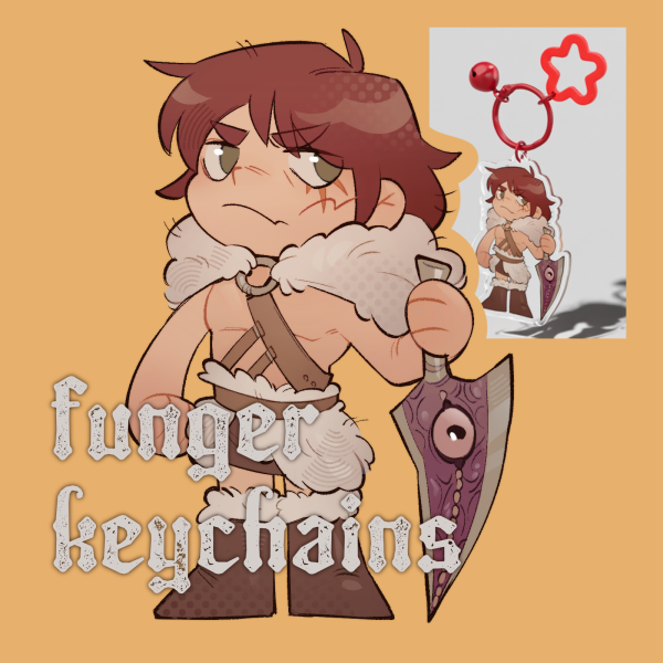 Ragnvaldr - Fear and Hunger Keychains