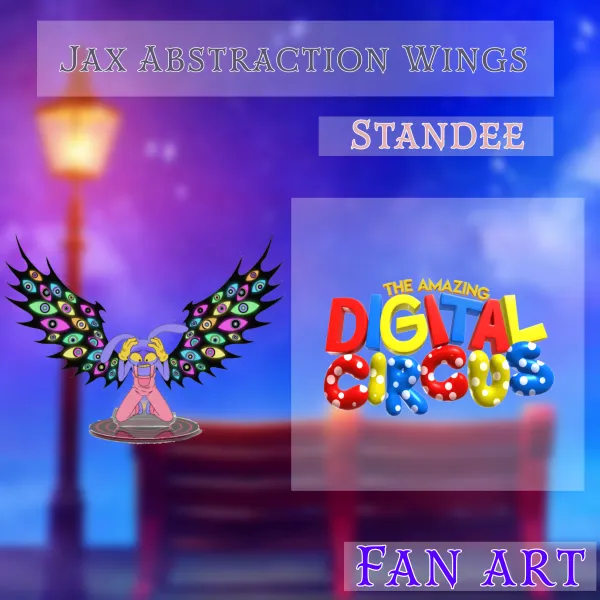 Jax Abstraction Wings Standee