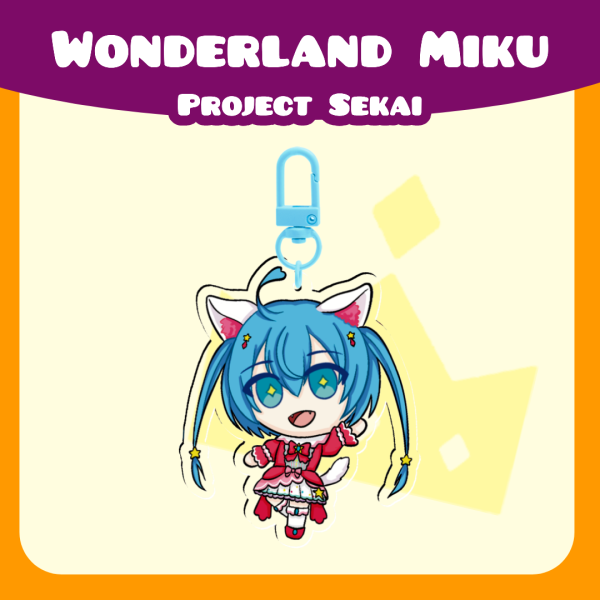 [PJSK] Keychain - WxS Miku