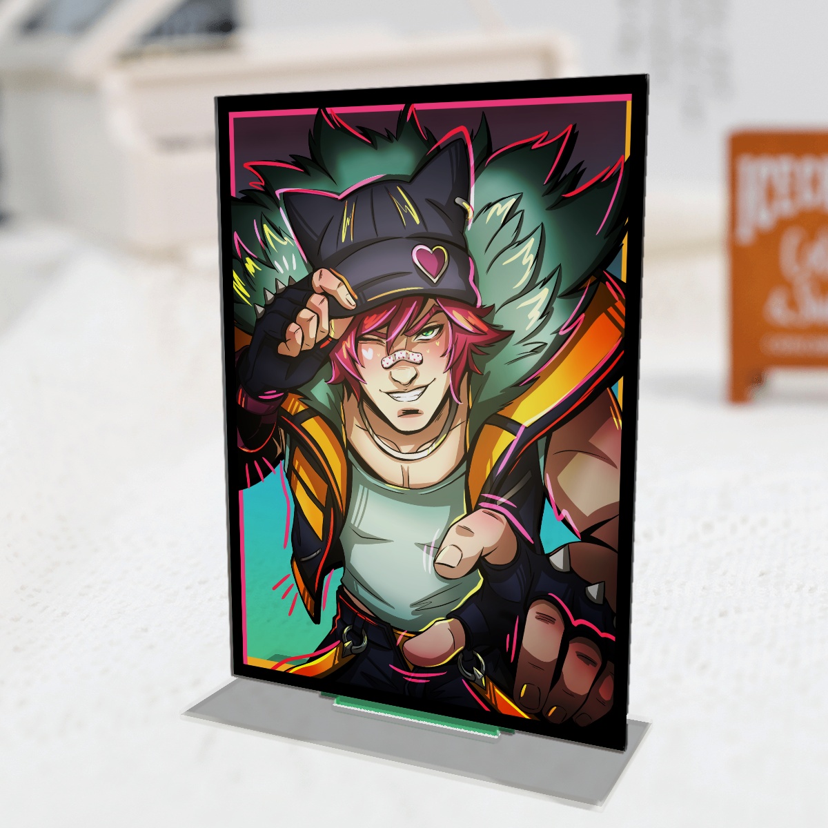 Heartsteel Sett League of Legends Acrylic Standee 18cm Tall