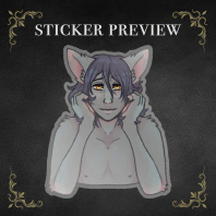 Catboy OC - 2 Inch Vinyl Sticker
