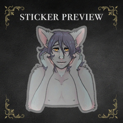 Catboy OC - 2 Inch Vinyl Sticker