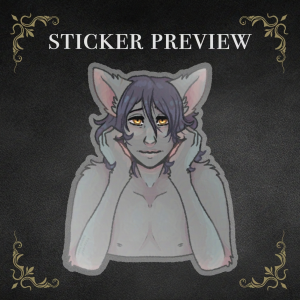 Catboy OC - 2 Inch Vinyl Sticker