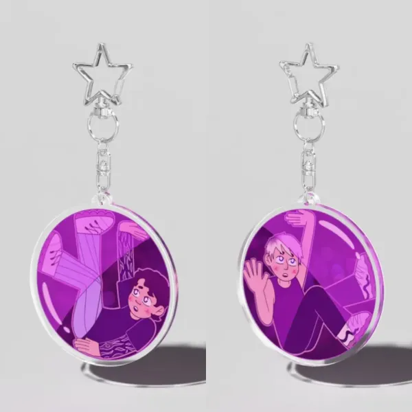 Double-Sided Phan Ball Keychain