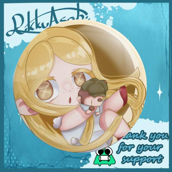 "Little girl" / Memory Badge
