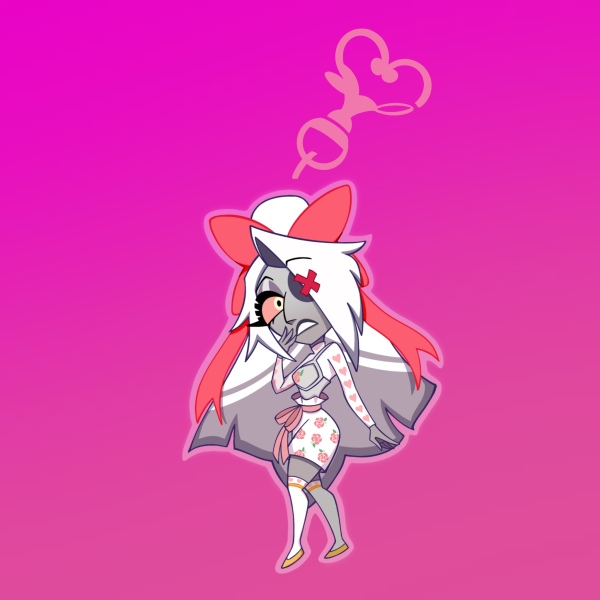 Valentines Day Vaggi keychain