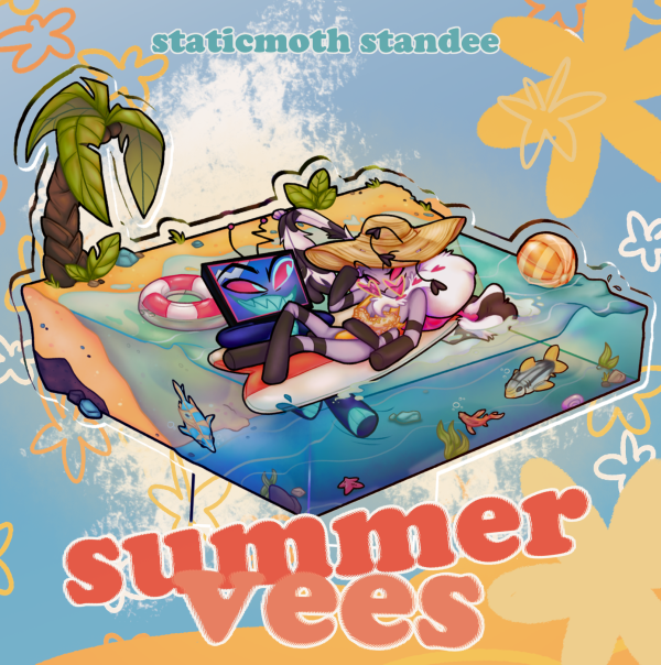 SUMMER VEES: StaticMoth Standee